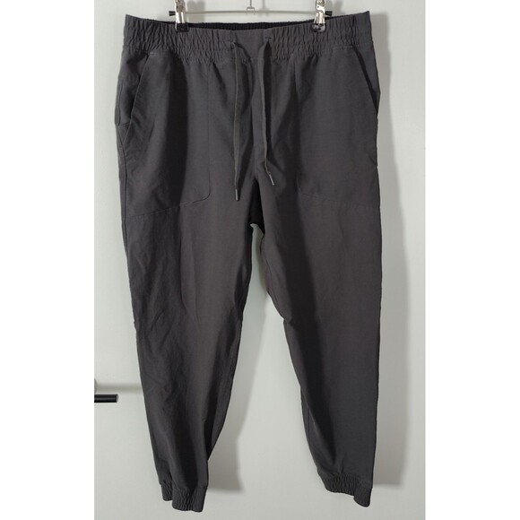 Lululemon ABC Jogger Pants Mens Size XL Gray Athleisure Warpstreme - Picture 4 of 7